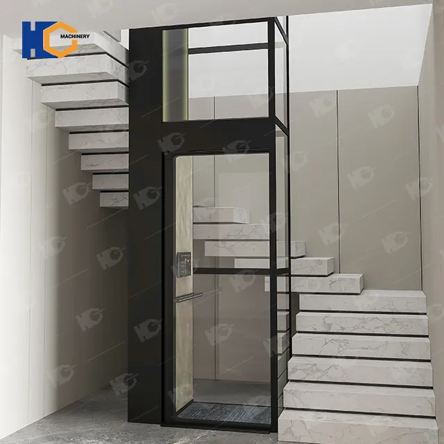 Shaftless home elevator 3 floors